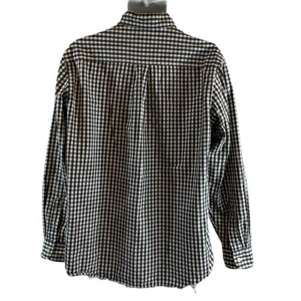 Chaps Men's L Plaid Button-Down Long-Sleeve Shirt Custom Fit 100% Cotton - Picture 2 of 6